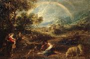 Peter Paul Rubens Landscape with Rainbow oil